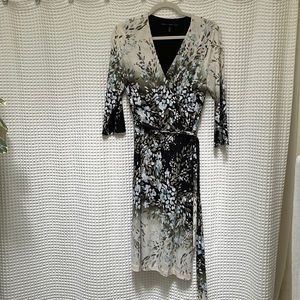 White House black market flower dress